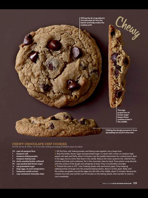 Chewy chocolate chip cookies Low Calorie Chocolate, Chewy Chocolate Chip Cookies Recipe, Chocolate Chip Cookies Recipe, Perfect Chocolate Chip Cookies, Chewy Chocolate Chip, Chewy Chocolate Chip Cookies, Chip Cookie Recipe, Chocolate Dessert Recipes, S'mores