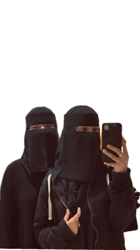 Feeling Pretty, Photo Pose, Niqab, Black