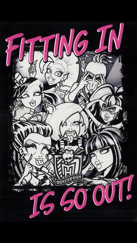 High Aesthetic Wallpaper, Monster High Aesthetic Wallpaper, Monster High Poster, Monster High Aesthetic, Monster High Room, Monster High Pictures, High Aesthetic, Future Wallpaper, Moster High