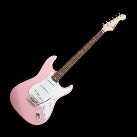 Pink Guitar Png, Guitar Cartoon, Guitar Png, Phone Pic, Pink Guitar, Phone Inspo, Pink Theme, Double Life, Cartoon Profile