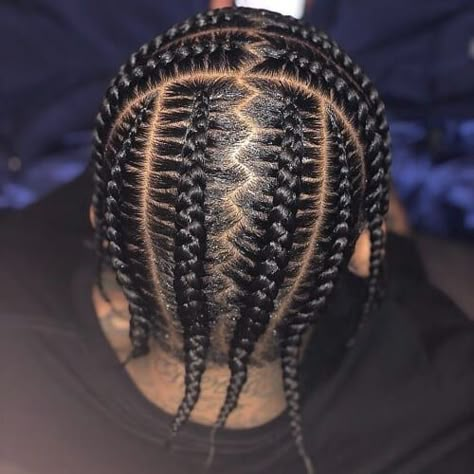 Long Cornrow Braids Men - Best Cornrows Hairstyles For Men: Cool Cornrow Braids Styles - #menshairstyles #menshair #menshaircuts #menshaircutideas #menshairstyletrends #mensfashion #mensstyle #fade #undercut #barbershop #barber #cornrows #manbraids #braids Boy Braid Styles, Cornrow Styles For Men, Cornrow Braids Men, Cornrow Braid Styles, Braid Styles For Men, Boy Braids Hairstyles, Rest In, Cornrow Hairstyles For Men