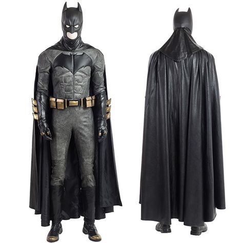 Justice League Batman Cosplay Costume Batman Cosplay Costume, Lance Cosplay, Justice League Costumes, Batman Bruce Wayne, Thor Cosplay, Halloween Costume Suit, Batman Outfits, Batman Costumes, Captain Marvel Carol Danvers