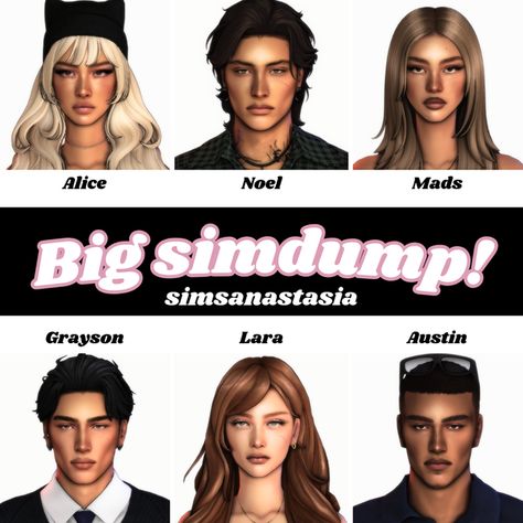 Sims 4 Traits And Aspirations, Sims Anastasia, Sims 4 Sims Characters Download, Sims Patreon, Female Sims, Sims 4 Tsr, Alpha Cc, Sims 4 Challenges, Sims 4 Traits