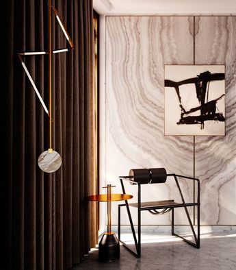 A closer look at book-matched marble, or the use of two mirror-image marble slabs right next to each other on a wall, and how to get the look Goodnight Babe, Book Match Marble, Styling Chairs, Contemporary Entryway, Mario Botta, Style Parisienne, Modern Entryway, Interiors Inspiration, Minimal Decor