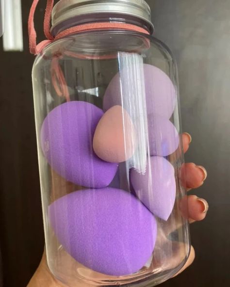 Cute beauty blenders from Flipkart. You must try them 💜 #skincare #makeup #beauty #blender #flipkart #aesthetic #cute #purple #viralpost #viral Purple Skincare, Beauty Blenders, Aesthetic Cute, Skincare Makeup, Beauty Blender, Viral Post, Cashew, You Must, Collage