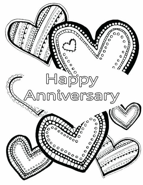 Free Printable Happy Anniversary Coloring Pages Happy Anniversary Coloring Pages, Anniversary Coloring Pages, Printable Anniversary Cards, Puppy Coloring Pages, Anniversary Art, Happy Anniversary Cards, Fabric Cards, Card Templates Free, Anniversary Ideas