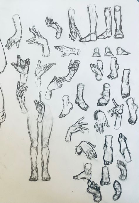 Feet Drawing, Anime Tutorial, Drawing Examples, Art Tools Drawing, Easy Drawings Sketches, Anatomy Drawing, Daily Habits, Art Poses, Art Tutorials Drawing