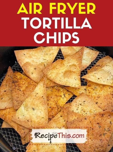 Air Fryer Tortilla Chips. Teaching you exactly how to cook your own homemade tortilla chips in the air fryer using flour tortillas. They are crispy, they are flavoursome, and they are ideal for a Mexican night in. Air Fryer Flour Tortilla, Chips In The Air Fryer, Air Fryer Tortilla Chips, Flour Tortilla Chips, Air Fryer Tortilla, Air Fryer Chips, Fried Tortilla Chips, Air Fryer Corn, Tortilla Chip Recipe