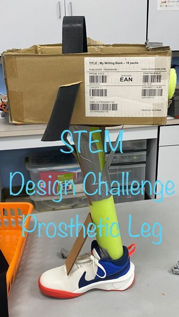 Mr. R’s STEAM Lab on Instagram: "STEM Design Challenge: Build a Prosthetic Leg 🦿 5th Grade Makers learned about the field of biomedical engineering for both humans and animals. They then were tasked with building a prosthetic leg capable of supporting a teammates weight to navigate a walking course. Not only did students display their knowledge the design process they learned about empathy and inclusion. If one of these young makers goes on to pursue a career in a related field this lesson d Afterschool Program, Steam Challenges, Steam Ideas, Engineering Activities, Steam Projects, Engineering Design Process, Engineering Challenge, Stem Classroom, Science Club