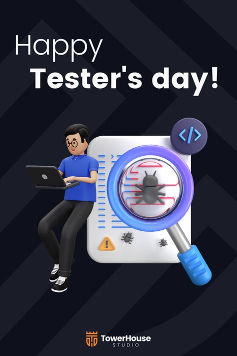 🔍 All code is guilty until proven innocent :) 🎉 Happy Tester’s Day! #tester #softwaretesting #testersday #QA Qa Tester, All Codes, Software Testing, Content Ideas, Coding, Quick Saves