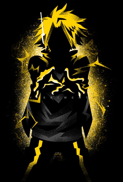 Denki Wallpaper, Mha Manga, Whats Wallpaper, Human Pikachu, Denki Kaminari, Hero Poster, Academia Wallpaper, Class 1 A, My Hero Academia Shouto