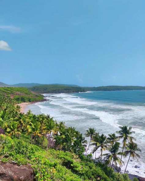 🩵🌊🐚🌸✨ [South Goa, South goa in monsoon, waterfalls, goa beyond beaches, goa unexplored, places to visit in India] Places To Visit In India, South Goa, Sun Kissed, Goa, Lush, Paradise, Places To Visit, India, Travel