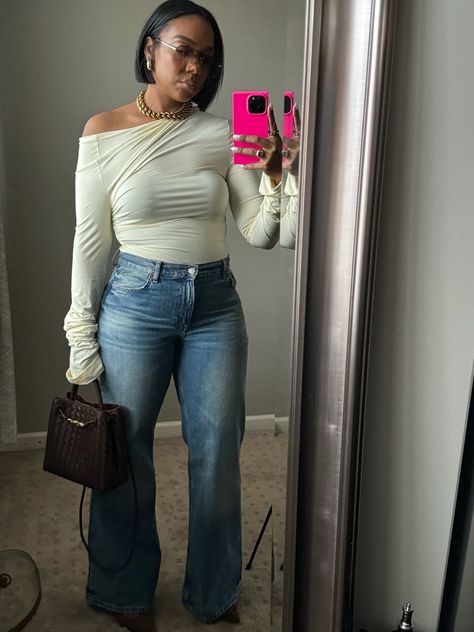 Shop Nyah Bodysuit in Cream and other curated products on LTK, the easiest way to shop everything from your favorite creators. Boot Cut Denim, Cute Fits, Fitness Inspo, Date Night, Fashion Looks, Summer Outfits, My Style, Cream