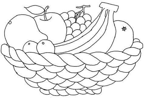 Hello everyone ! I am joy Ghosh , A preofessional Graphic Designer at Online markets. I will do unique Coloring Book Page,line art, vector protrait,coloring page ,book cover etc for children and adults. If you Interested to Do work from me plaease feel free to contact me. Thank In Advance. Drawing Of Fruit, Fruit Basket Drawing, Fruit Clipart, Basket Drawing, Fruit Coloring Pages, Fruits Drawing, Pola Sulam, Fruits Basket, Flower Coloring Pages