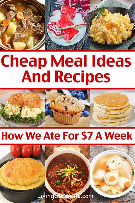 Broke Recipes Cheap Meals, Cheap Meal Ideas For Two, Cheap Eating, Easy Homemade Pancake Recipe, Eating Cheap, Budget Bites, Cheap Meals For Two, Cheap Family Dinners, Cheap Meal Ideas