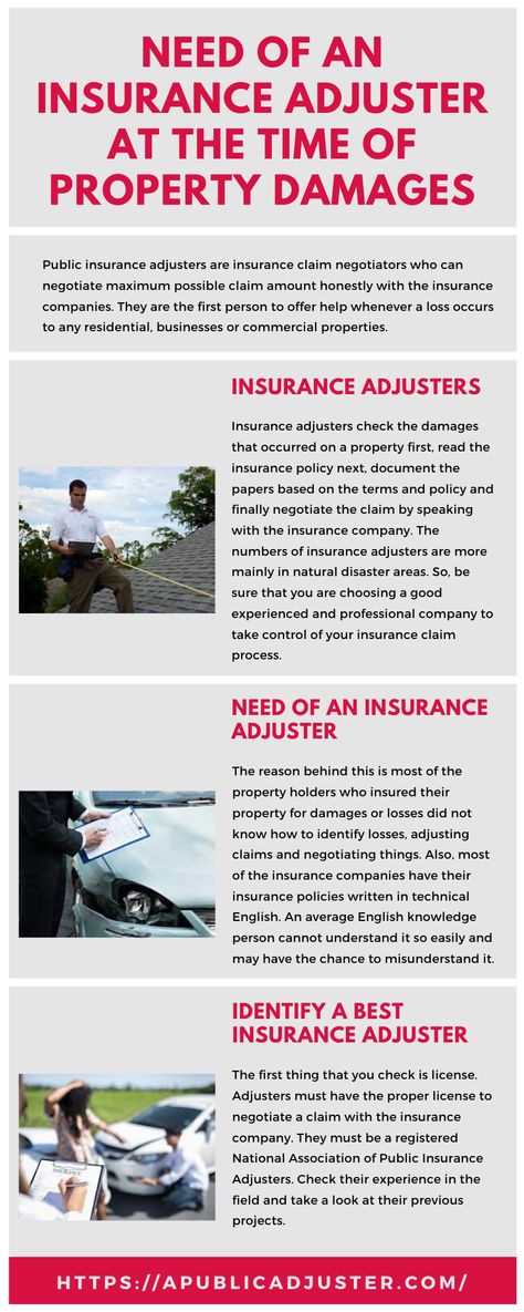 Public insurance adjusters are insurance claim negotiators who can negotiate maximum possible claim amount honestly with the insurance companies. They are the first person to offer help whenever a loss occurs to any residential, businesses or commercial properties. Their work is fully based on policyholders in mind and not the insurance companies. #insurance_adjuster Insurance Adjuster, Insurance Claim, Insurance Companies, Insurance Company, Commercial Property, Insurance, The First, Mindfulness