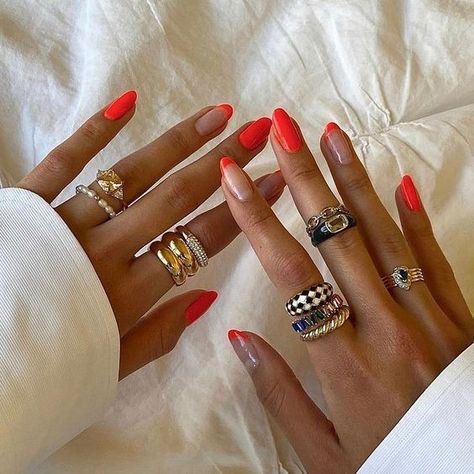 2022 SPRING & SUMMER NAILS TRENDS Golden Rings, Cute Gel Nails, Nail Swag, Minimalist Nails, Fire Nails, Classy Nails, Funky Nails, Dream Nails, Chic Nails