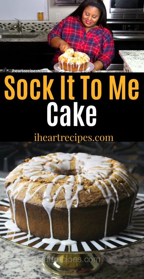 Southern Sock It To Me Cake | I Heart Recipes Sock It To Me Cake Recipe, Sock It To Me Cake, Cake Flour Recipe, I Heart Recipes, Southern Cake, Heart Recipes, Sock It To Me, Southern Desserts, Savory Cakes