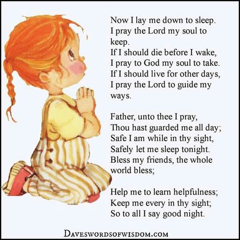 Now I lay me down to sleep... Bedtime Prayers For Kids, Sleep Prayer, Childrens Prayer, Prayer For My Children, Quotes Dream, Prays The Lord, Bedtime Prayer, Evening Prayer, Lay Me Down