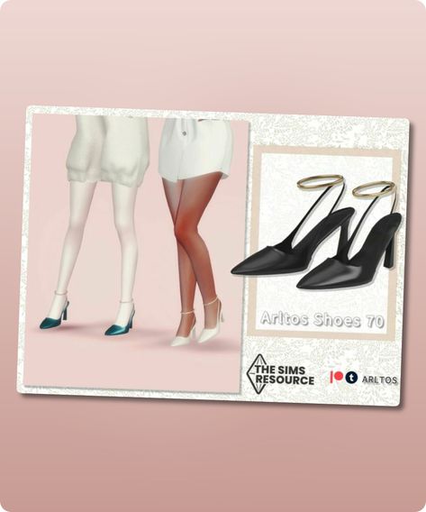 Sims 4 Shoe CC: Pointed Simple High Heels   70 By Arltos Heel Cc Sims 4, Sims 4 Shoe Cc, Simple High Heels, Sims Gallery, Sims Inspiration, Clothes Cc, Sims 4 Cc Download, Cc Shoes, Sims 4 Cc Shoes