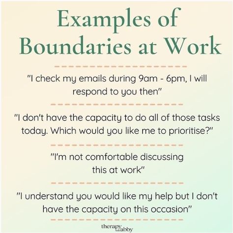 Practice setting boundaries at work to reduce job stress! 🗂️ #mentalhealth #mentalhealthawareness #mentalhealthsupport #boundaries #jobstress #stress #reducingstress #stressreduction #love #support #amricounseling Counseling Teens, Boundaries At Work, Self Compassion Quotes, Work Etiquette, Best Advice Quotes, Boundaries Quotes, Creating Goals, Setting Healthy Boundaries, Parenting Done Right