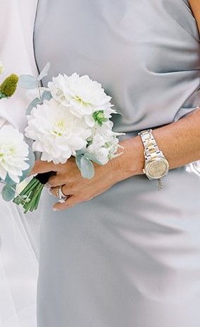 white dahlia mother's posy bouquet Posy Bouquet, White Dahlia, Dahlia, Flowers, White