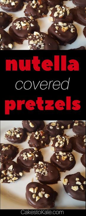 Food Nutella, Nutella Christmas, Dessert Nutella, Pretzel Recipes, Nutella Recipe, Nutella Recipes Easy, Pretzel Desserts, Easy Dessert Recipe, Covered Pretzels