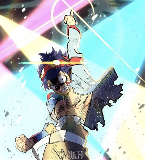 Cartoon Theories, Gurren Lagann, The Heavens, Character Design Male, June 1, Art Poses, Drawing Reference Poses, All Anime, Manga Art