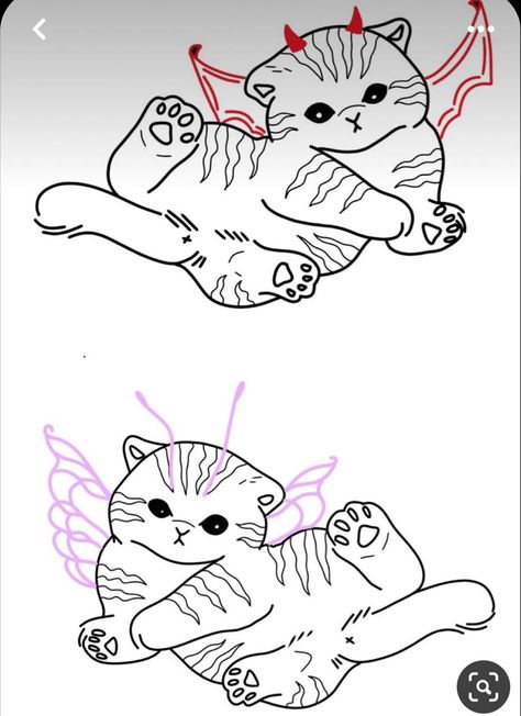 Two Cats Tattoo Designs, Matching Cat Tattoos Best Friends, Cat Tattoo Drawing, Friendship Tattoo Ideas, Matching Friendship Tattoos, Friendship Tattoo, Hippie Tattoo, Matching Best Friend Tattoos, Tattoo Animal