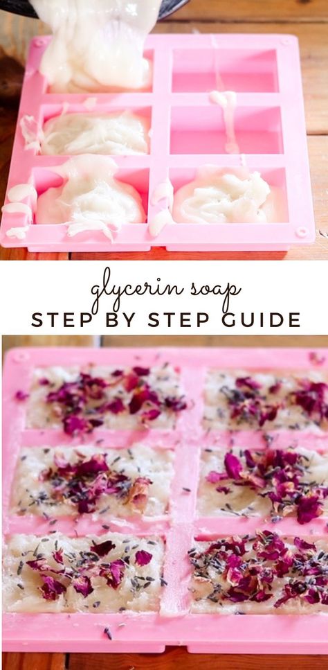 Soap Bar Recipe, Glycerin Soap Diy, Glycerin Soap Recipe, Diy Soap Bars, Glycerin Soap Base, Soap Melt And Pour, Handmade Soap Recipes, Guided Visualization, Spoon Crafts