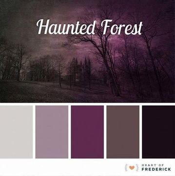 Purple Yarn, Haunted Forest, Color Schemes Colour Palettes, Bedroom Paint Colors, Color Palette Design, Color Psychology, Gothic House, Paint Colors For Home, Bedroom Colors