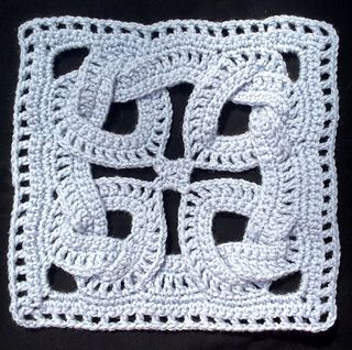 Ravelry: Celtic Knots pattern by Melody Griffiths Celtic Crochet, Crochet Celtic, Irish Crochet Patterns, Crochet Geek, Crochet Quilt, Celtic Knots, Crochet Square Patterns, Crochet Pillow, Crochet Mandala