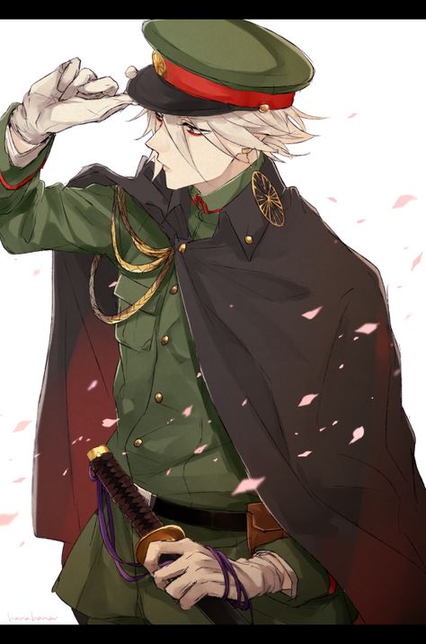 No larger size available Ashe League Of Legends, Fate Art, Anime Military, Male Character, Fate Zero, Dieselpunk, Boy Art, Male Art, Handsome Anime Guys