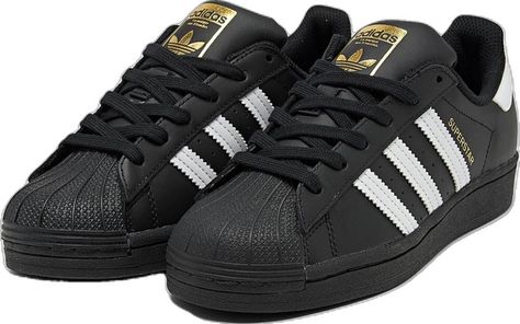 Black And White Superstars, Where To Get Clothes, Shoe Rotation, Oversized Outfits, Adidas Superstar Black, Black Superstar, Preppy Shoes, Kicks Shoes, Hype Shoes