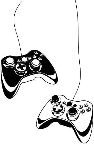 Bedroom Accents, Gamer Wall Art, Vinyl Home Decor, Xbox Controller, Large Decor, Wall Stickers Bedroom, Wall Stickers Kids, Art Kids, Kids Room Art