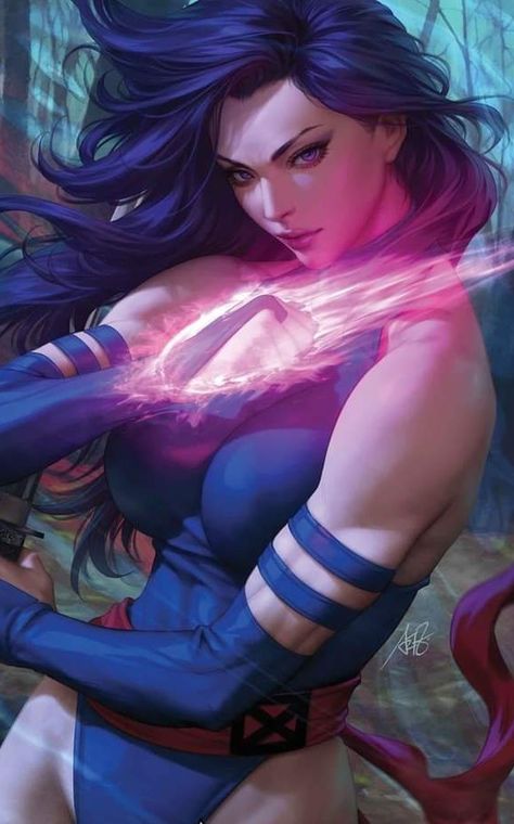 Psylocke/Revanche (Kwannon ) - X MEN Stanley Lau, Xman Marvel, Betsy Braddock, Comic Script, X-men, Marvel Characters Art, Uncanny X-men, Superhero Comics, Variant Covers