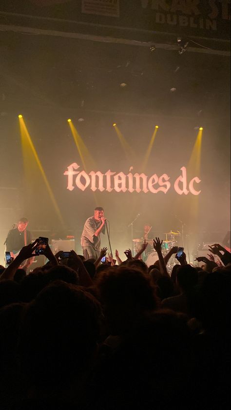 Fontaines Dc Wallpaper, Fontaines Dc Tattoo, Fontaines Dc Poster, Leeds Fest, Dc Wallpaper, Dc Tattoo, Dream Concert, Bring Me The Horizon, Music Wall