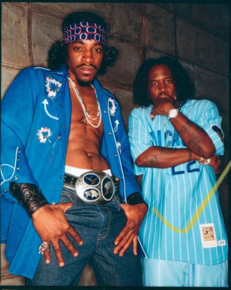 Southern hip-hop pioneers Outkast released their debut album "Southernplayalisticcadillacmuzik" in 1994, accompanied by the hit single "Player's Ball" Andre Benjamin, Goodie Mob, Gangsta Art, Southern Rap, Southern Hip Hop, Hip Hop Aesthetic, Freestyle Music, Mobb Deep, Andre 3000