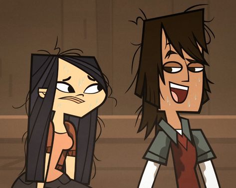 Emma X Noah Total Drama, Emma And Noah Total Drama, Noah And Emma Total Drama, Nemma Fanart, Nemma Total Drama, Noah X Emma, Total Drama Ships, Total Drama Matching Pfp, Noah Tdi