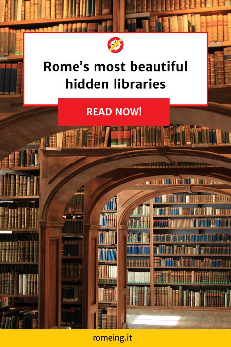 Whether it’s to research, study, visit or soak up into Italy’s culture and history, visiting one of the capital’s libraries should be on your to-do list. Here you’ll find some of our favorite libraries in Rome.



#roma #rome #italy #architecture #travelItaly #explorerome #romeing #wanderlust #explore #travel Library In Italy, Most Beautiful Libraries, Rome Activities, Beautiful Libraries, Vatican Library, Rome Vatican, Rome Streets, Rome Attractions, Italy Architecture