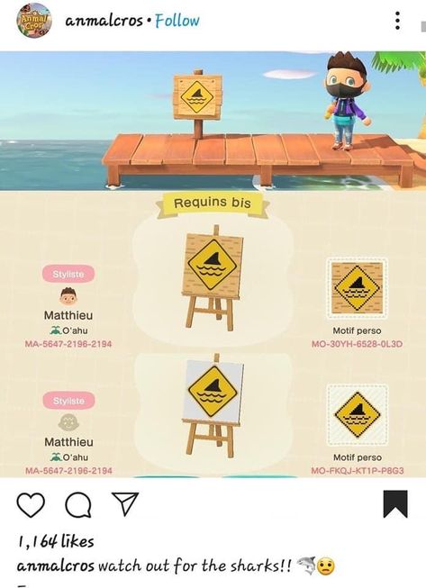 Shark Sign, Animal Crossing 3ds, Animals Crossing, Animal Crossing Funny, Ac New Leaf, Animal Crossing Memes, Animal Crossing Guide, Animal Crossing Qr Codes Clothes, Animal Crossing Wild World