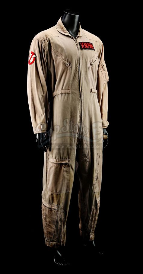 GHOSTBUSTERS (1984) - Dr. Peter Venkman's (Bill Murray) Jumpsuit - Current price: £35000 Venkman Ghostbusters, Ghostbusters Outfit, Ghostbusters Jumpsuit, Ghostbusters Proton Pack, Ghostbusters Costume, Ghostbusters 1984, Proton Pack, Film Blade Runner, Bill Murray