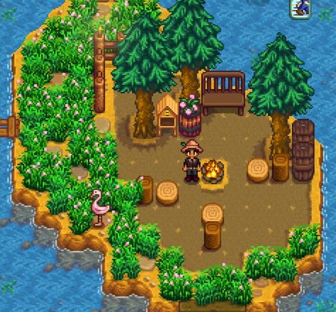 Moving Bed, Stardew Farms, Stardew Valley Layout, Stardew Valley Tips, Stardew Valley Farms, Star Valley, Stardew Valley Fanart, Farm Layout, Dream Artwork