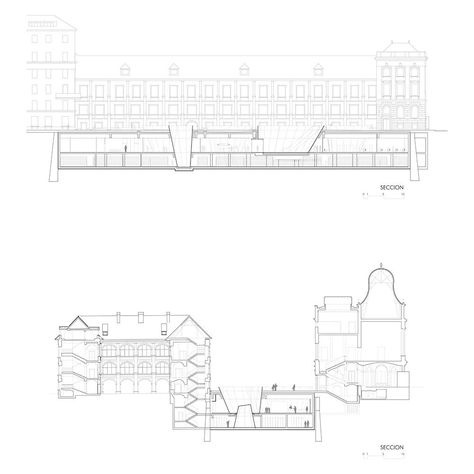 Joanneum Museum Extension | Area Museum Extension, The City, Floor Plans