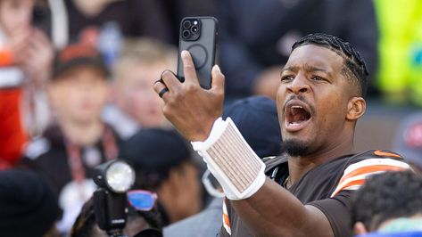 Browns QB Jameis Winston defends viral pregame speeches: 'This is who I am' Jameis Winston, Mahesh Manjrekar, Deshaun Watson, Kyle Richards, New Africa, Motivational Messages, Nfl Draft, The League, Motivational Speeches