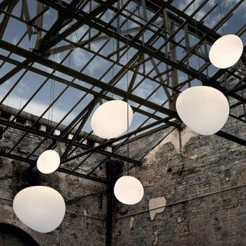 Suspensions Milk Glass Pendant Light, Pendant Light Styles, Outdoor Pendant Lighting, Patricia Urquiola, Hanging Ceiling Lights, Tom Dixon, Outdoor Pendant, Design Lighting, Globe Lights