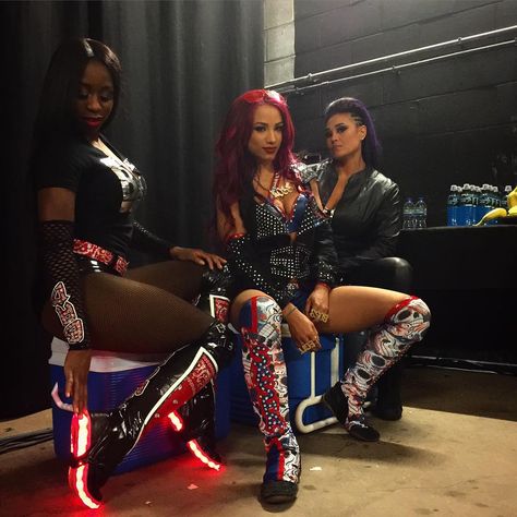 Team BAD Wwe Naomi, Wwe Backstage, Naomi Wwe, Tamina Snuka, Wwe Sasha Banks, Wwe Tag Teams, Wwe Wallpapers, Wwe Girls, Sasha Banks