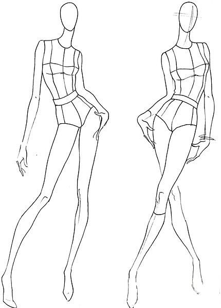 Plantillas base figurines de moda, poses de movimiento #fashion www.figurinesdemoda.com Fashion Illustration Template, Sketchbook Fashion, Fashion Model Drawing, Croquis Fashion, Fashion Figure Templates, Fashion Illustration Poses, Fashion Model Sketch, Fashion Figure Drawing, Fashion Design Template