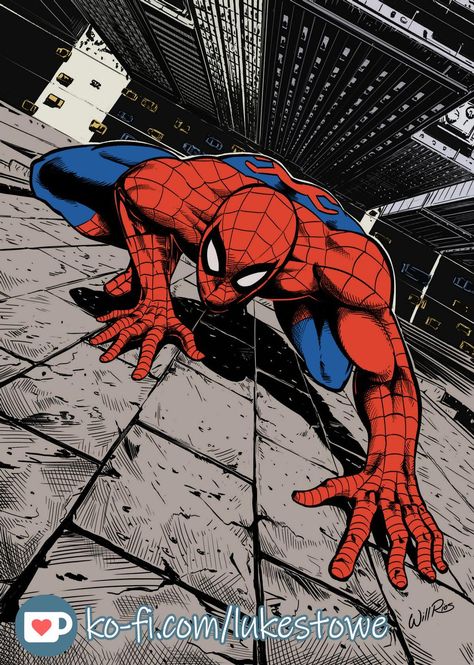 Panneau Stop, Spiderman Painting, Digital Colouring, Whatsapp Wallpapers Hd, Image Spiderman, Spiderman 2, Spiderman Drawing, Steve Ditko, Marvel Spiderman Art