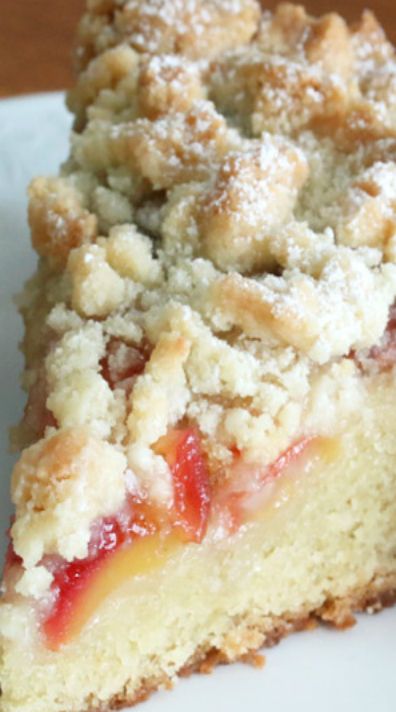 Cherry Marzipan Streusel Cake -- includes a link to a recipe for homemade marzipan. Marzipan Recipe, Cake Cherry, Marzipan Cake, Streusel Cake, Coffee Cake Recipes, Cake Tasting, Almond Cakes, Almond Recipes, Marzipan